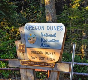 Oregon Dunes National Recreation Area Entrance